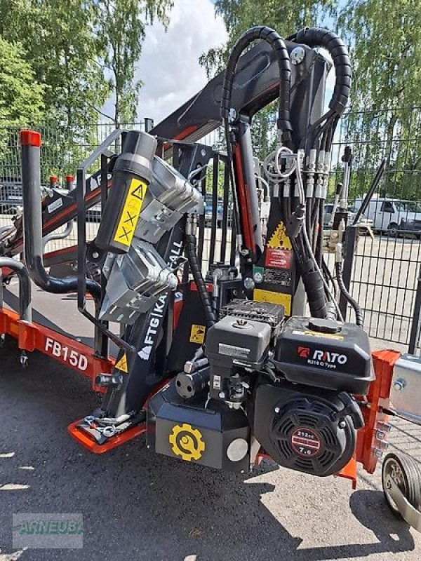 Rückewagen & Rückeanhänger типа Källefall FB15D mit Kran FB40L, Gebrauchtmaschine в Schlettau (Фотография 14)