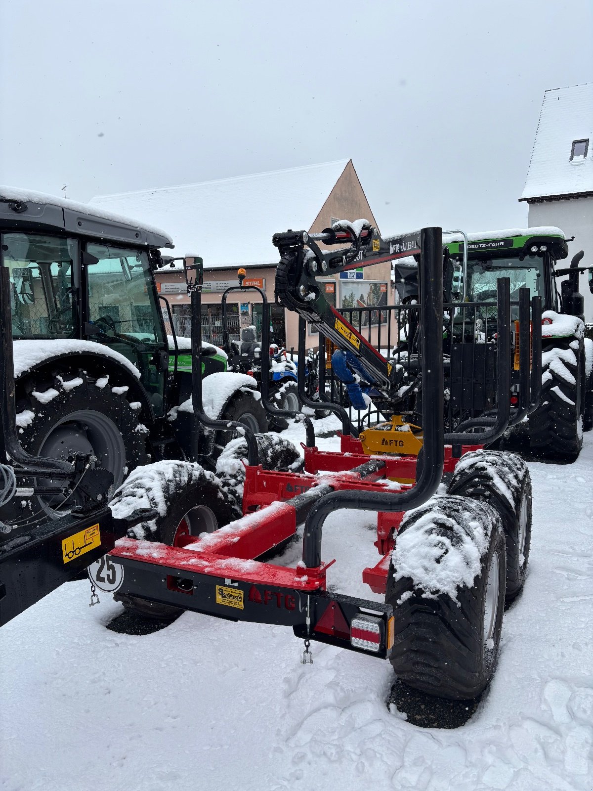 Rückewagen & Rückeanhänger del tipo Källefall FB60, Gebrauchtmaschine In Hagenbüchach (Immagine 3)