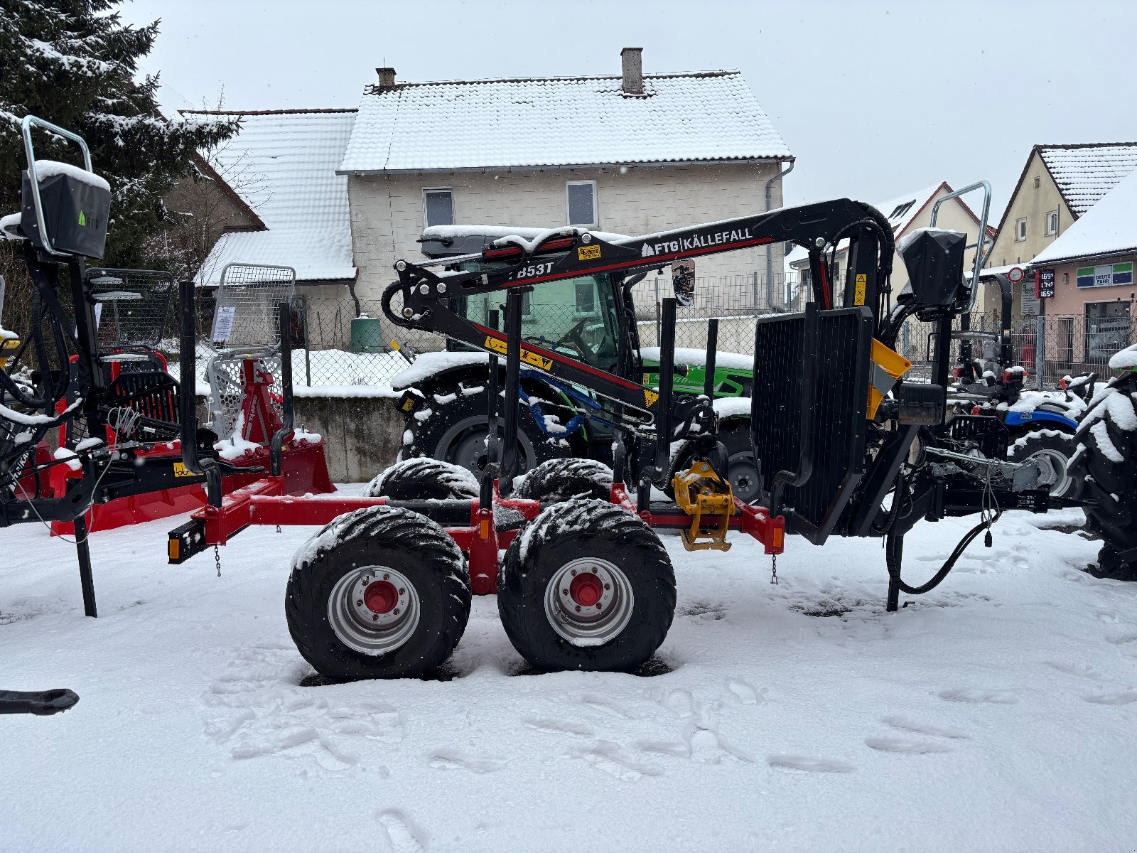 Rückewagen & Rückeanhänger del tipo Källefall FB60, Gebrauchtmaschine In Hagenbüchach (Immagine 4)
