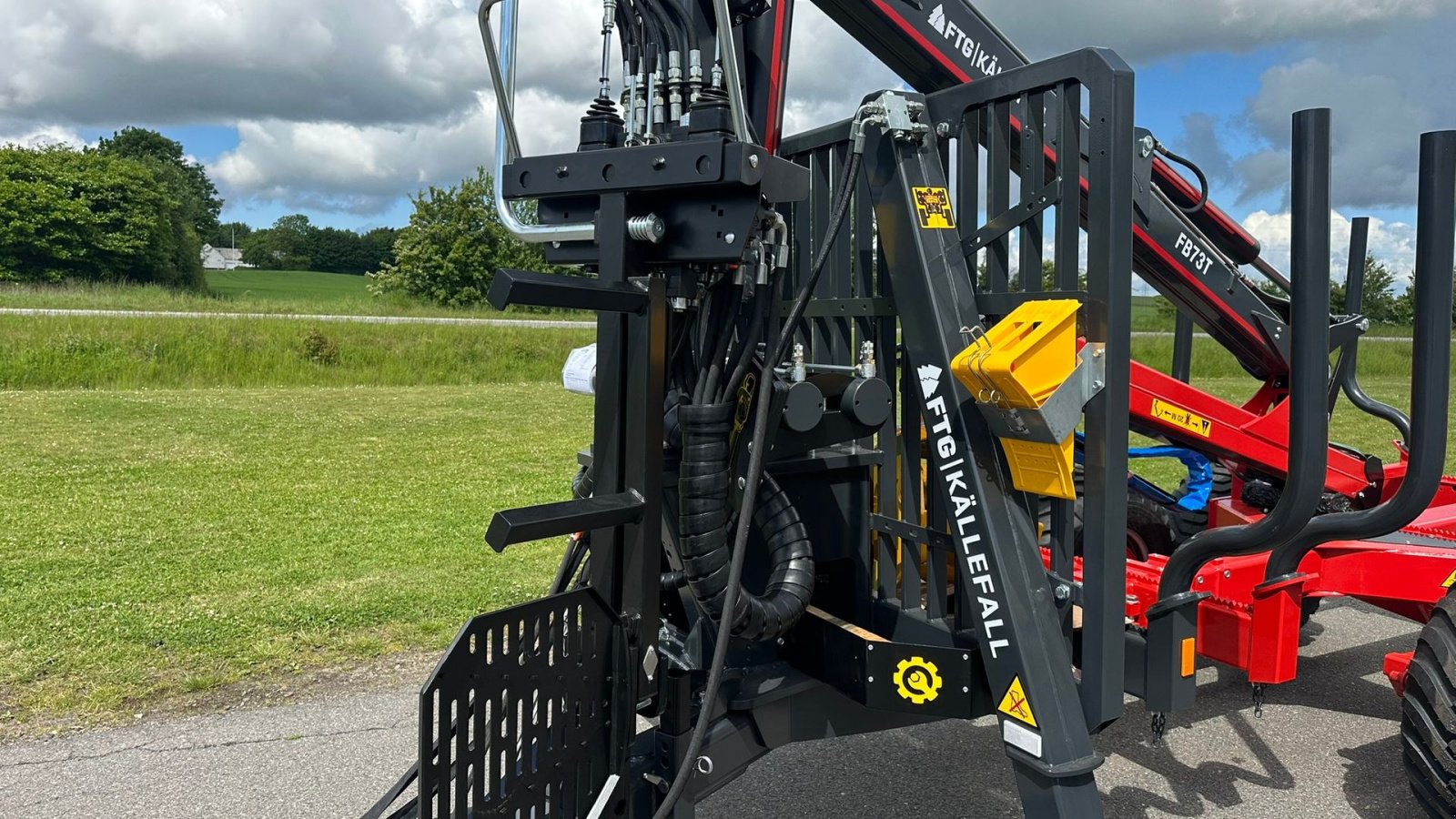 Rückewagen & Rückeanhänger des Typs Källefall FB90 / FB63Ts FTG FB90 skovvogn med 63m kran, Gebrauchtmaschine in Holstebro (Bild 17)