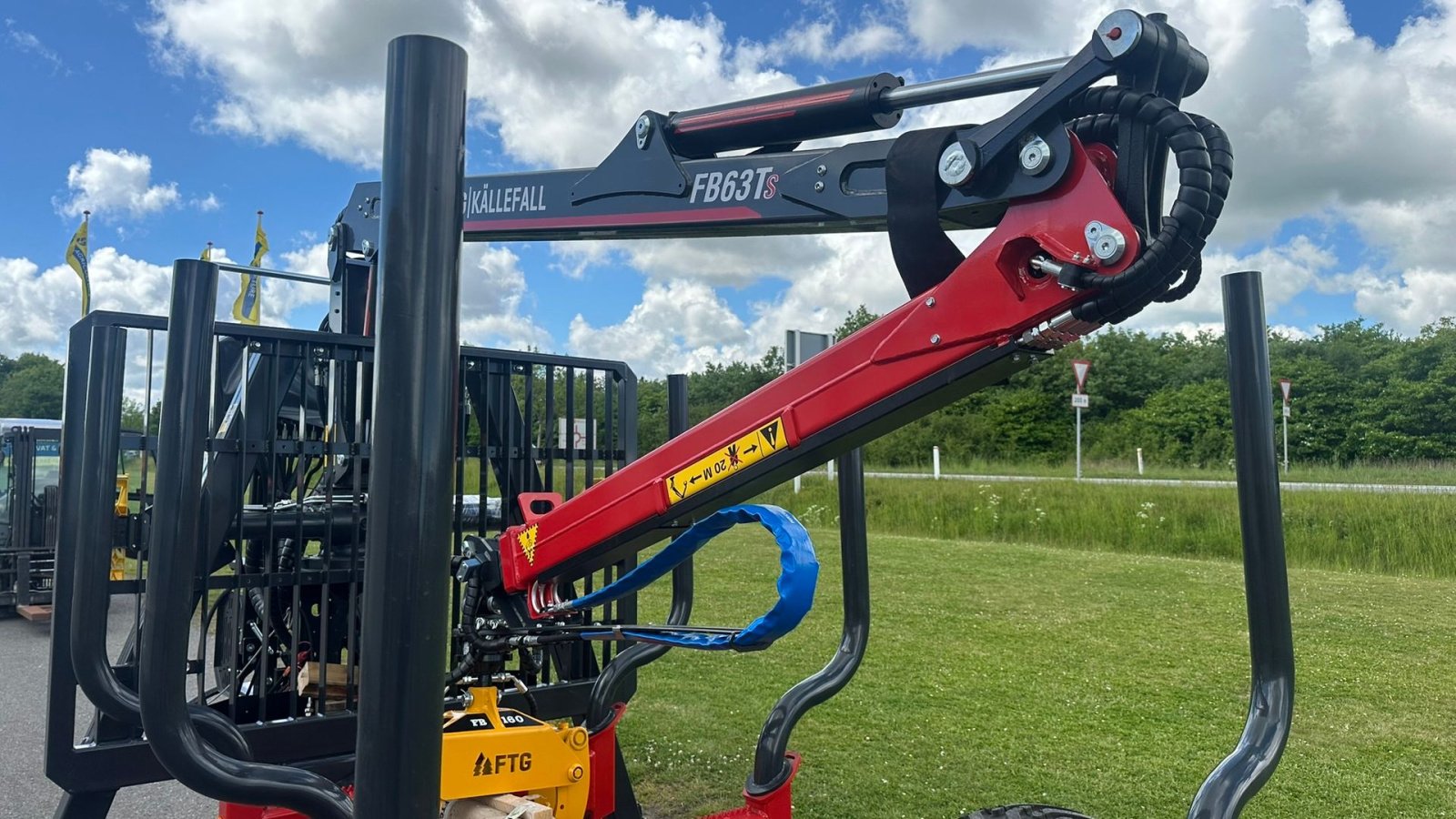 Rückewagen & Rückeanhänger des Typs Källefall FB90 / FB63Ts FTG FB90 skovvogn med 63m kran, Gebrauchtmaschine in Holstebro (Bild 11)