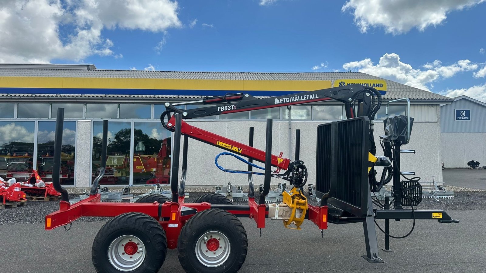 Rückewagen & Rückeanhänger des Typs Källefall FB90 / FB63Ts FTG FB90 skovvogn med 63m kran, Gebrauchtmaschine in Holstebro (Bild 2)