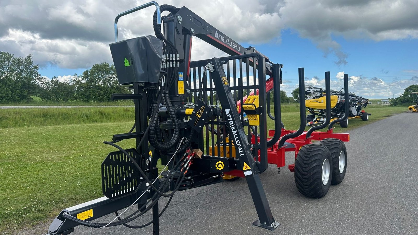 Rückewagen & Rückeanhänger des Typs Källefall FB90 / FB63Ts FTG FB90 skovvogn med 63m kran, Gebrauchtmaschine in Holstebro (Bild 10)