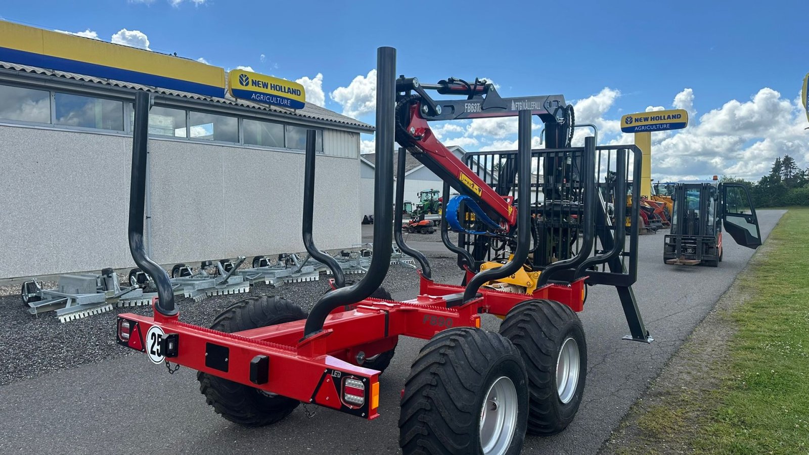 Rückewagen & Rückeanhänger des Typs Källefall FB90 / FB63Ts FTG FB90 skovvogn med 63m kran, Gebrauchtmaschine in Holstebro (Bild 5)