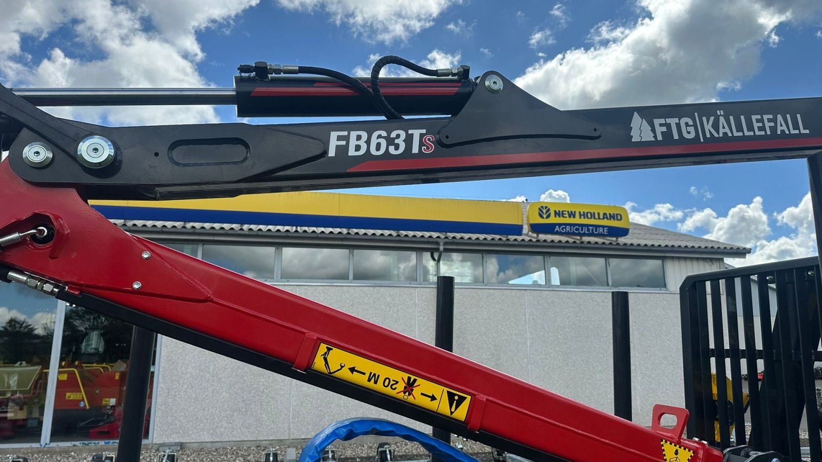 Rückewagen & Rückeanhänger des Typs Källefall FB90 / FB63Ts FTG FB90 skovvogn med 63m kran, Gebrauchtmaschine in Holstebro (Bild 8)