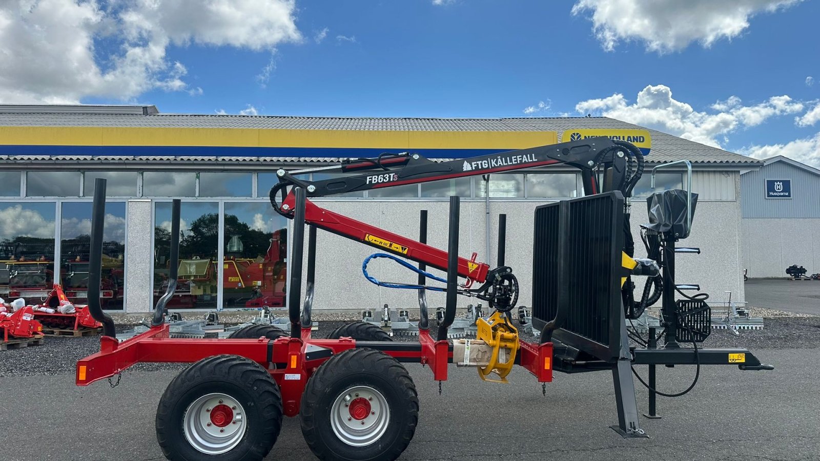 Rückewagen & Rückeanhänger des Typs Källefall FB90 / FB63Ts FTG FB90 skovvogn med 63m kran, Gebrauchtmaschine in Holstebro (Bild 7)