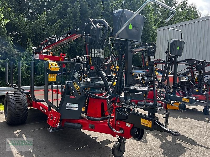 Rückewagen & Rückeanhänger a típus Källefall Rückewagen FTG Källefall FB50D+FB63TS Kran, Neumaschine ekkor: Schlettau (Kép 3)