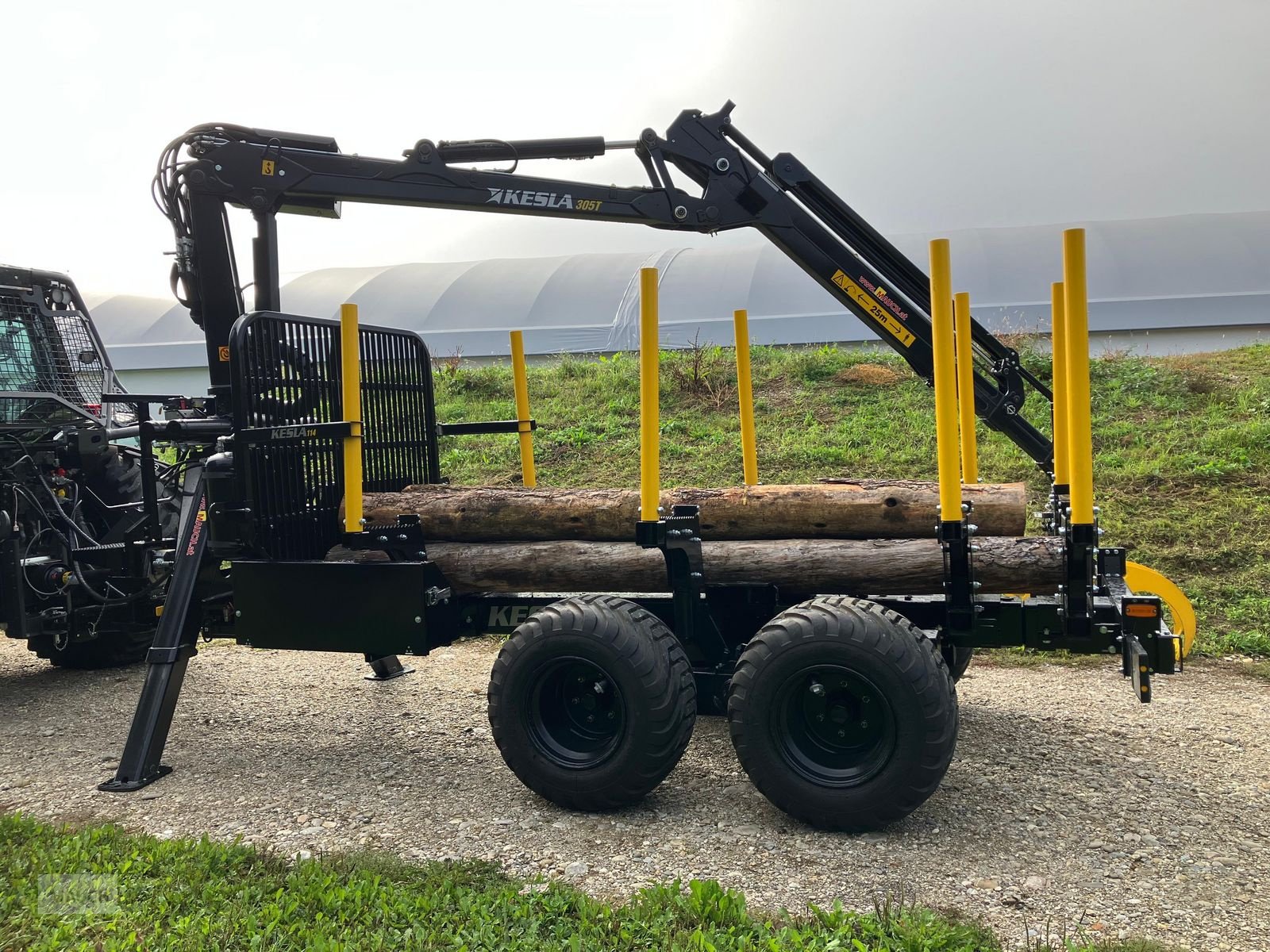 Rückewagen & Rückeanhänger a típus Kesla 114H mit 305T Kran, Neumaschine ekkor: Burgkirchen (Kép 6)