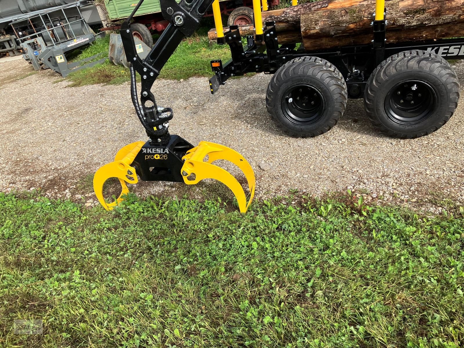 Rückewagen & Rückeanhänger a típus Kesla 114H mit 305T Kran, Neumaschine ekkor: Burgkirchen (Kép 4)