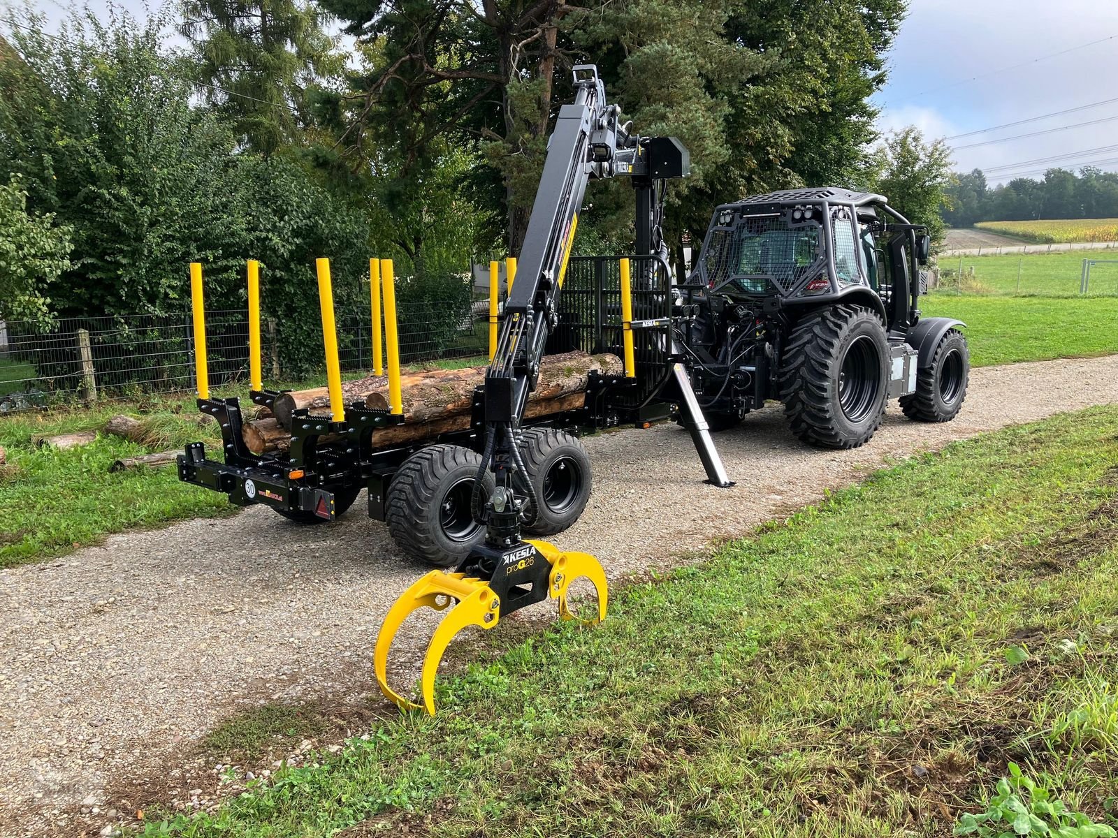 Rückewagen & Rückeanhänger a típus Kesla 114H mit 305T Kran, Neumaschine ekkor: Burgkirchen (Kép 7)
