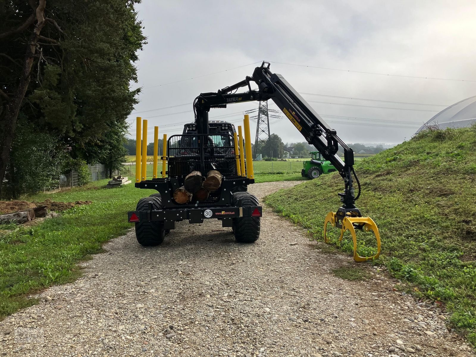 Rückewagen & Rückeanhänger a típus Kesla 114H mit 305T Kran, Neumaschine ekkor: Burgkirchen (Kép 3)