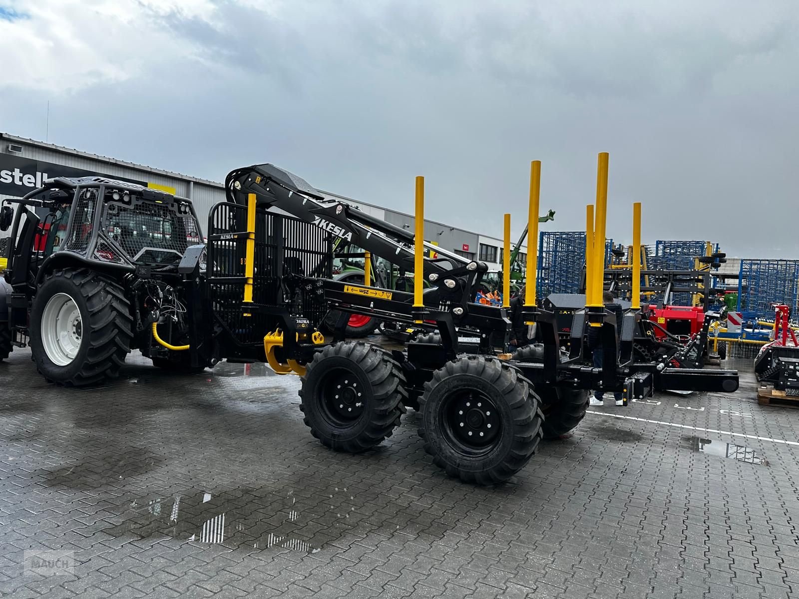 Rückewagen & Rückeanhänger typu Kesla 144 ND mit Kran 326 T, Neumaschine v Burgkirchen (Obrázek 1)