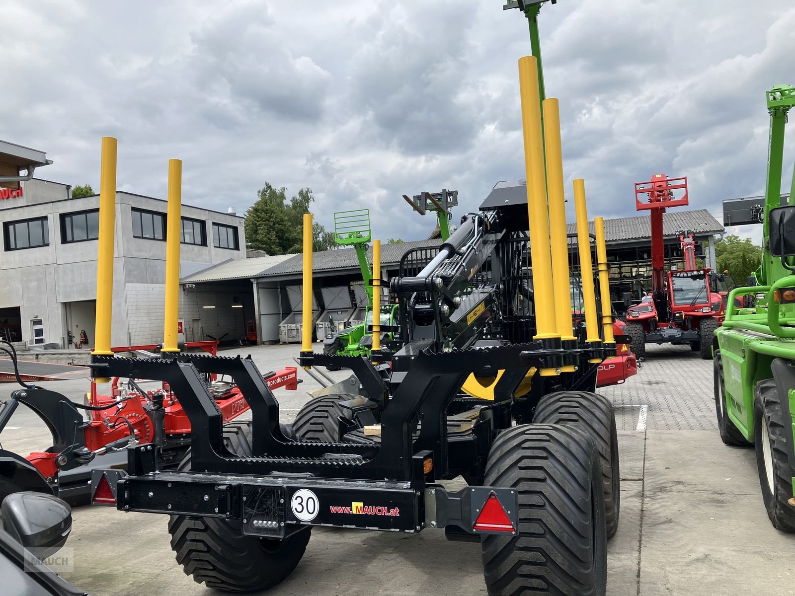 Rückewagen & Rückeanhänger des Typs Kesla Forstanhänger 144 ND 2WD mit 326T Kran, Neumaschine in Burgkirchen (Bild 5)