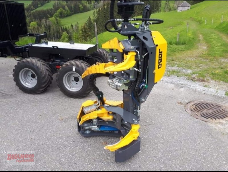 Rückewagen & Rückeanhänger des Typs Kinetic 8x8 Country K325 / K437 mit 550Master Kran, Neumaschine in Rottenburg a.d. Laaber (Bild 4)