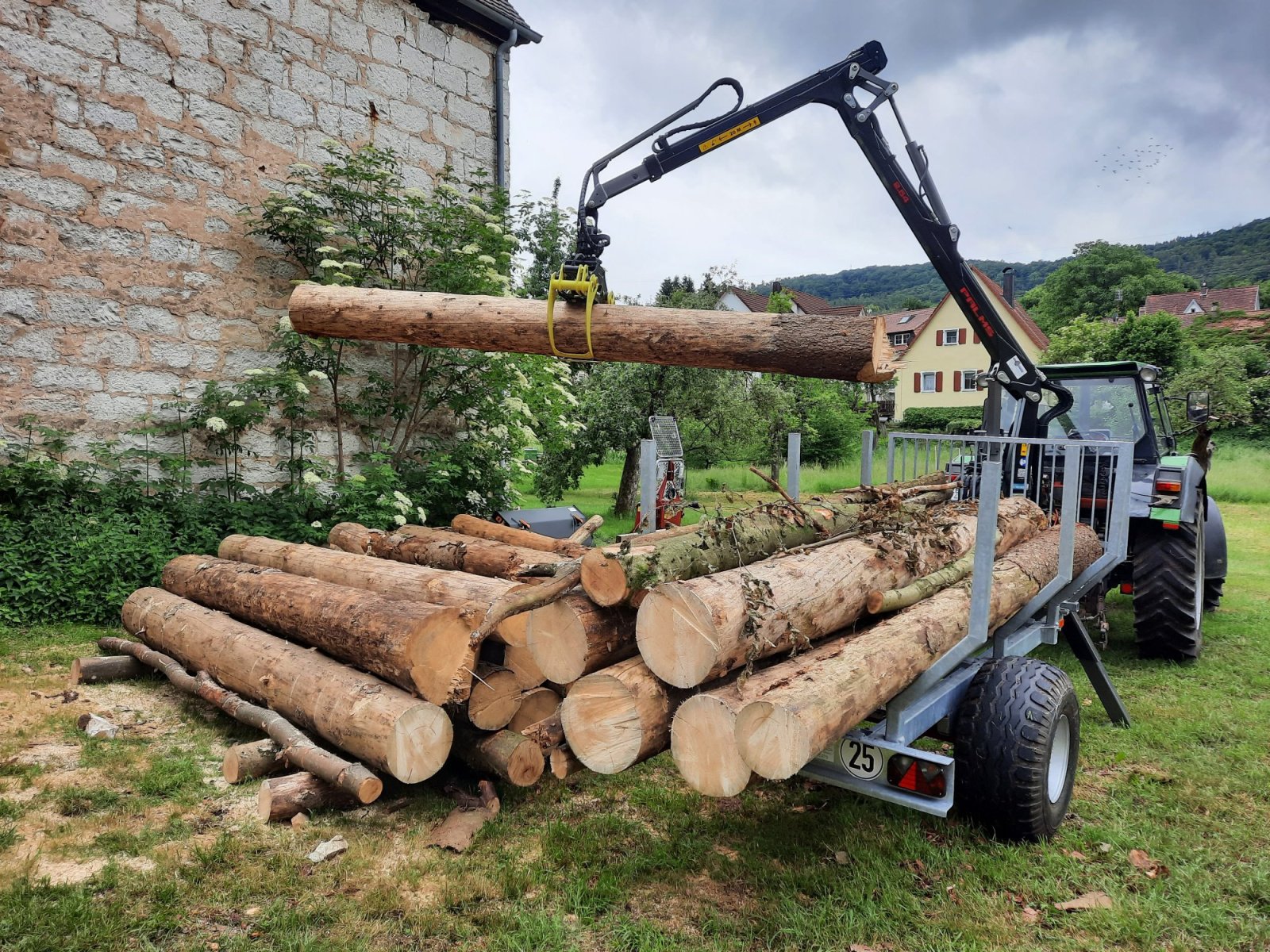 Rückewagen & Rückeanhänger a típus Kratzer Forstmaschinen RW6000, Neumaschine ekkor: Happurg - Föhrenbach (Kép 5)