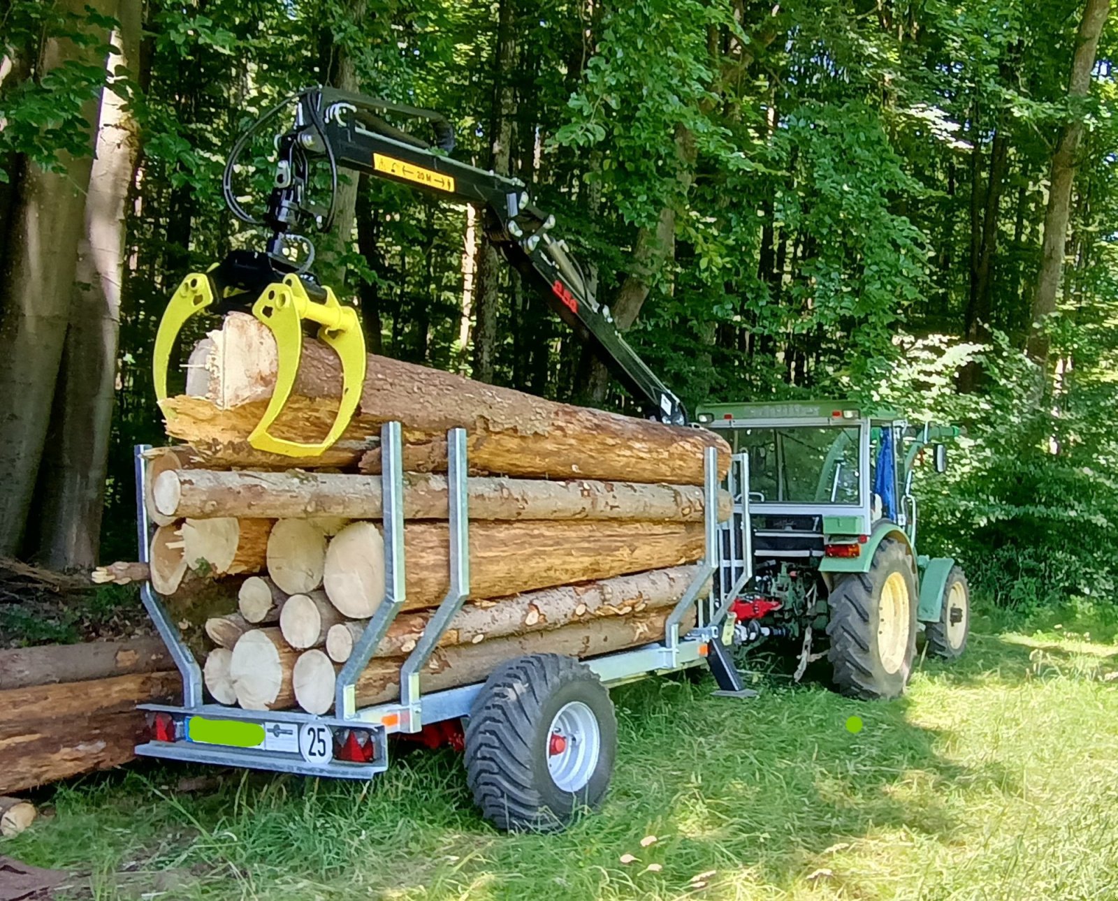 Rückewagen & Rückeanhänger a típus Kratzer Forstmaschinen RW6000, Neumaschine ekkor: Happurg - Föhrenbach (Kép 7)