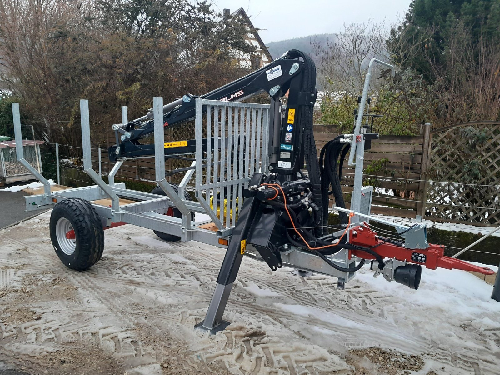 Rückewagen & Rückeanhänger del tipo Kratzer Forstmaschinen RW6000, Neumaschine In Happurg - Föhrenbach (Immagine 1)