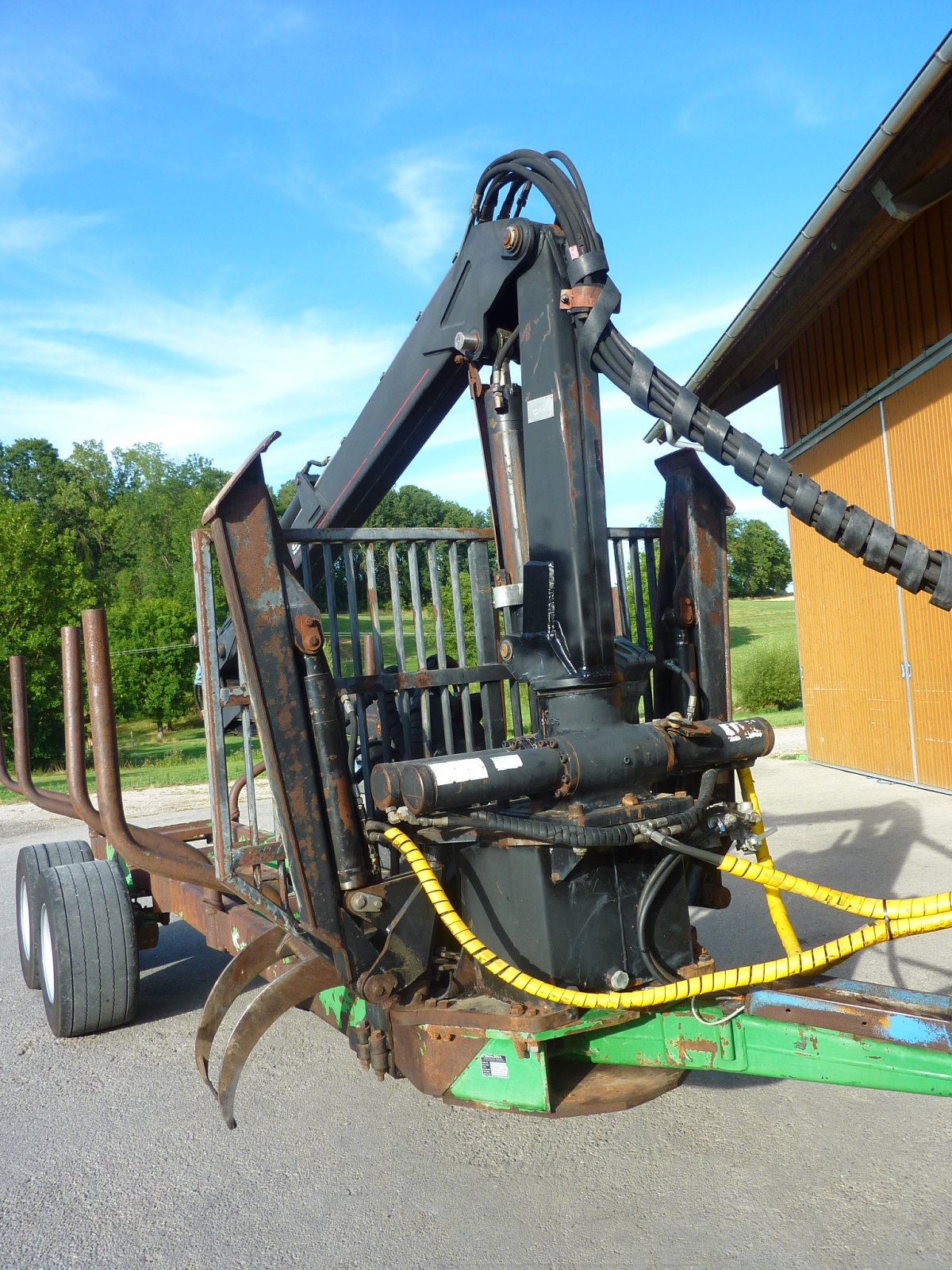 Rückewagen & Rückeanhänger типа Kronos 5000xxl, #9,80m, Gebrauchtmaschine в Bockhorn (Фотография 9)