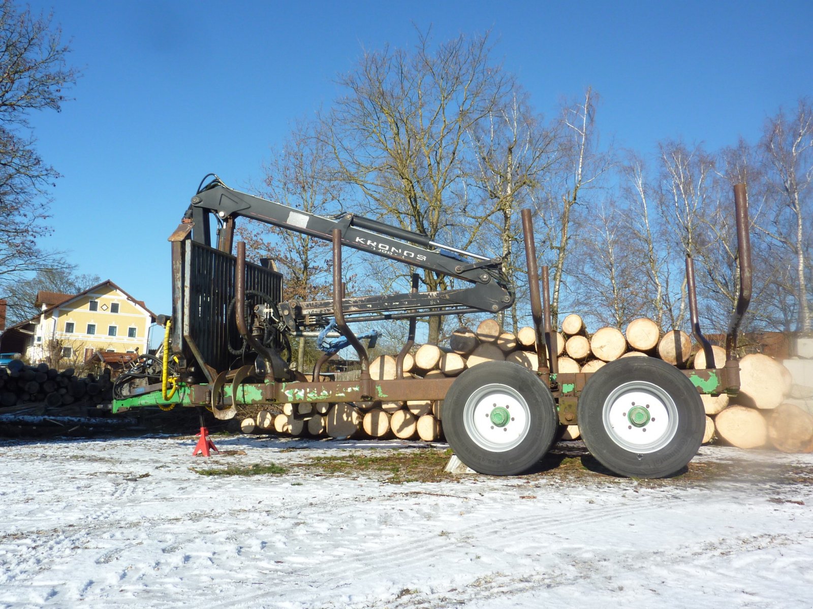 Rückewagen & Rückeanhänger typu Kronos Typ 5000 XXL, Reichweite 9,80m, Gebrauchtmaschine v Bockhorn (Obrázek 3)