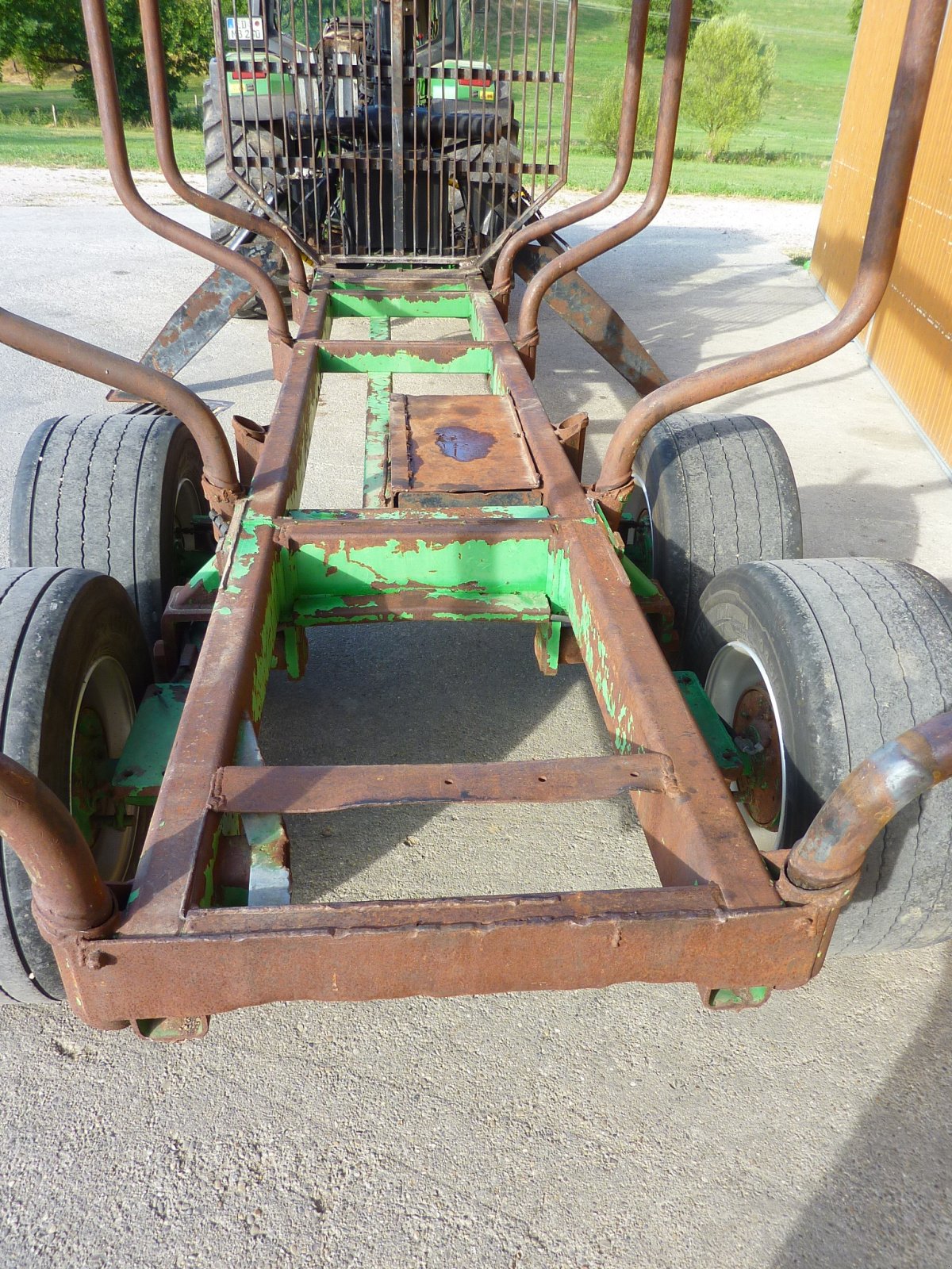 Rückewagen & Rückeanhänger del tipo Kronos Typ 5000 XXL, Reichweite 9,80m, Gebrauchtmaschine In Bockhorn (Immagine 8)