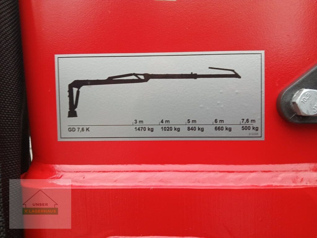 Rückewagen & Rückeanhänger от тип Krpan FORSTANHÄNGER GP10DF MIT KRAN, Neumaschine в Aschbach (Снимка 13)