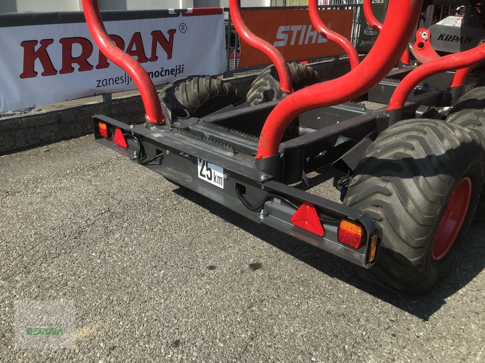 Rückewagen & Rückeanhänger typu Krpan Forstanhänger GP 8 DF + Forstkran 7,60-m, Neumaschine v Wartberg (Obrázek 5)