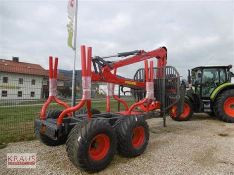 Rückewagen & Rückeanhänger tip Krpan GP 10 DF + 7,6 Kran, Neumaschine in Geiersthal (Poză 1)