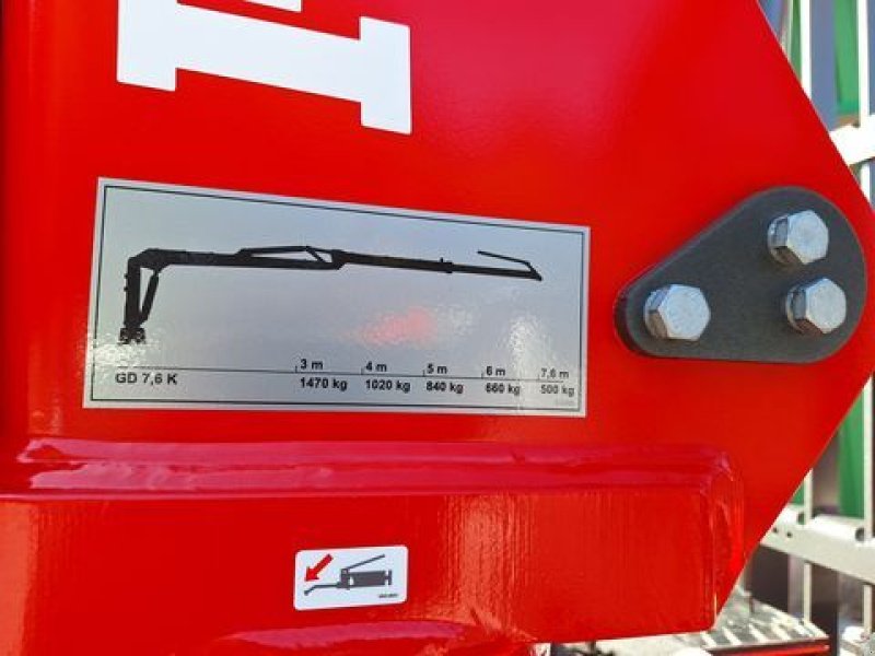 Rückewagen & Rückeanhänger typu Krpan GP 10 DF, Forstkran GD 7,6 K, Neumaschine v Bergheim (Obrázek 9)