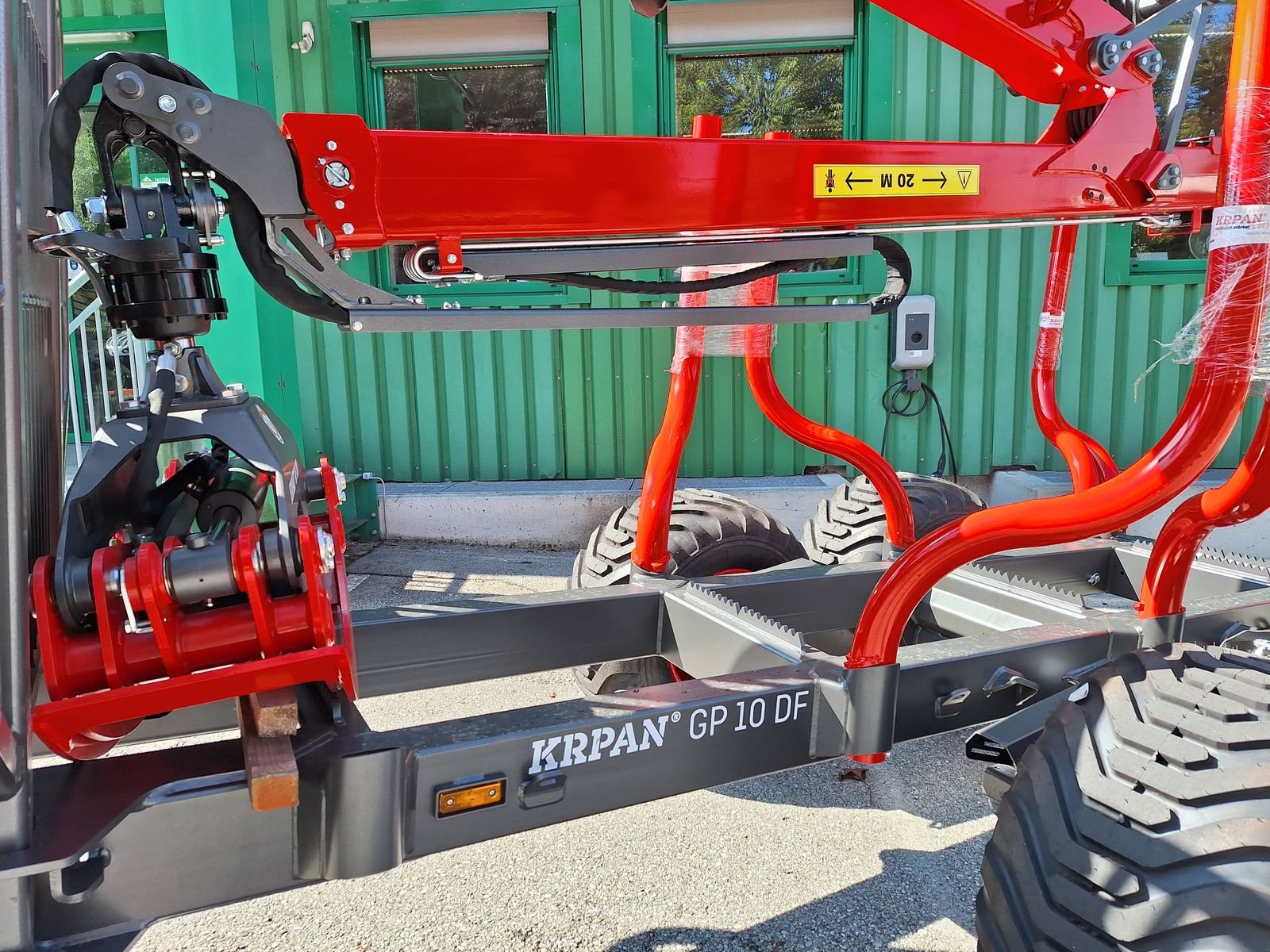 Rückewagen & Rückeanhänger typu Krpan GP 10 DF, Forstkran GD 7,6 K, Neumaschine v Bergheim (Obrázek 4)