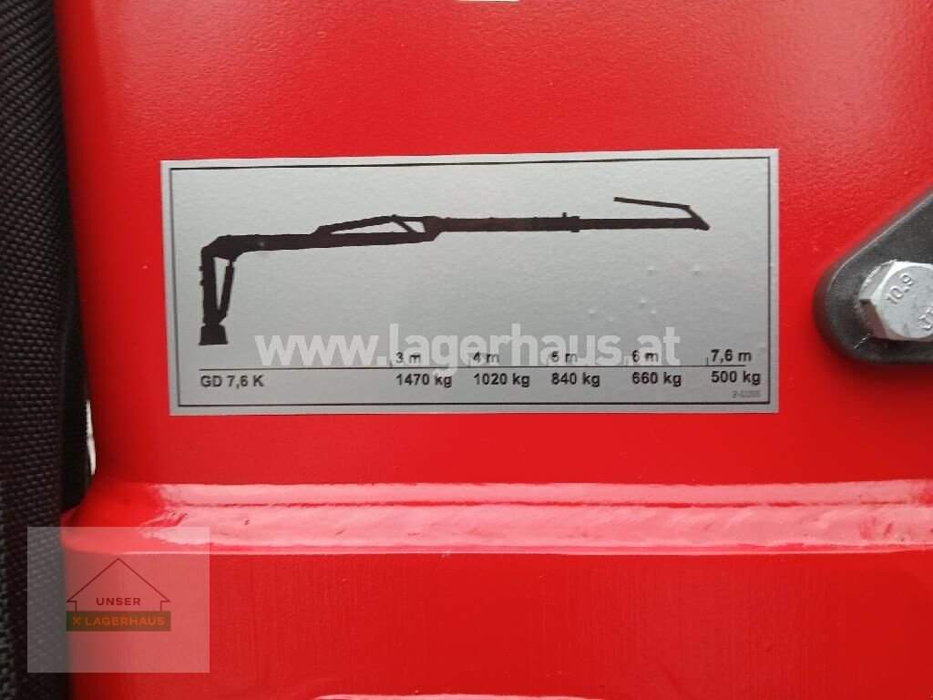 Rückewagen & Rückeanhänger des Typs Krpan GP 10 DF MIT KRAN GD 7,6 K, Neumaschine in Aschbach (Bild 10)