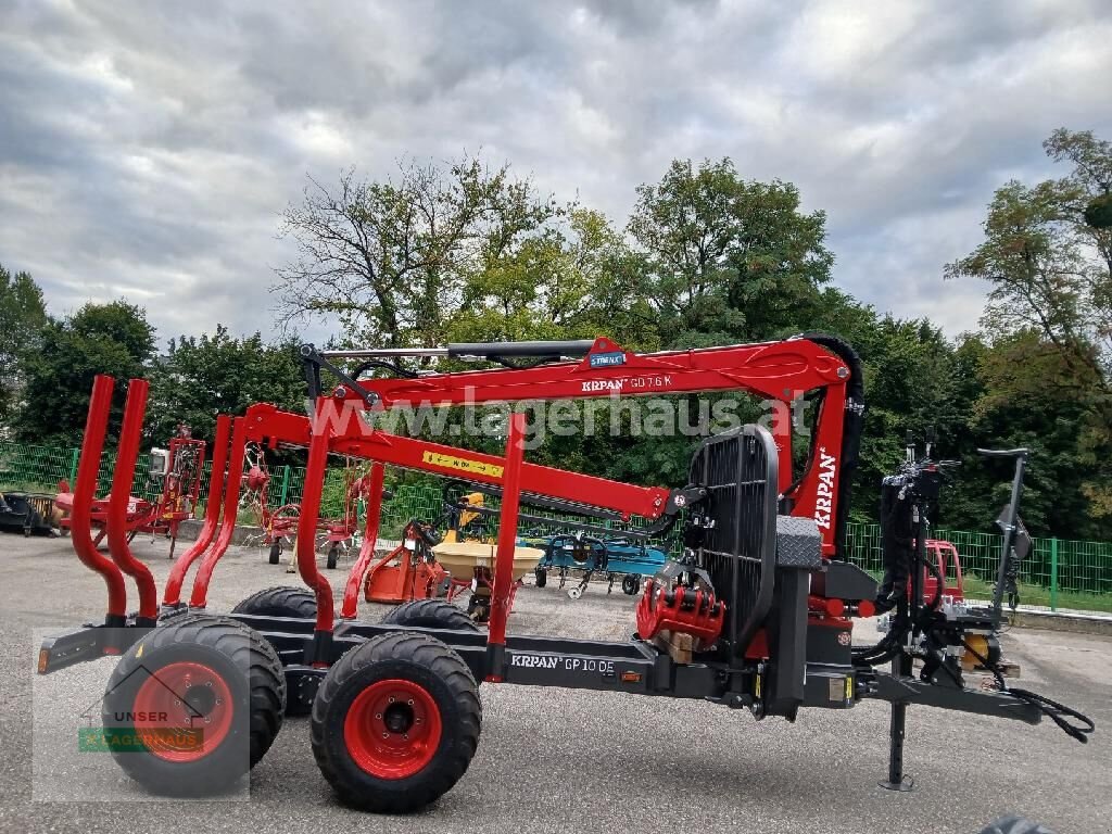 Rückewagen & Rückeanhänger des Typs Krpan GP 10 DF MIT KRAN GD 7,6 K, Neumaschine in Aschbach (Bild 5)