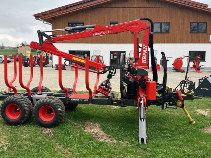 Rückewagen & Rückeanhänger от тип Krpan GP 11 D GD 7,4 K, Neumaschine в Peiting (Снимка 1)