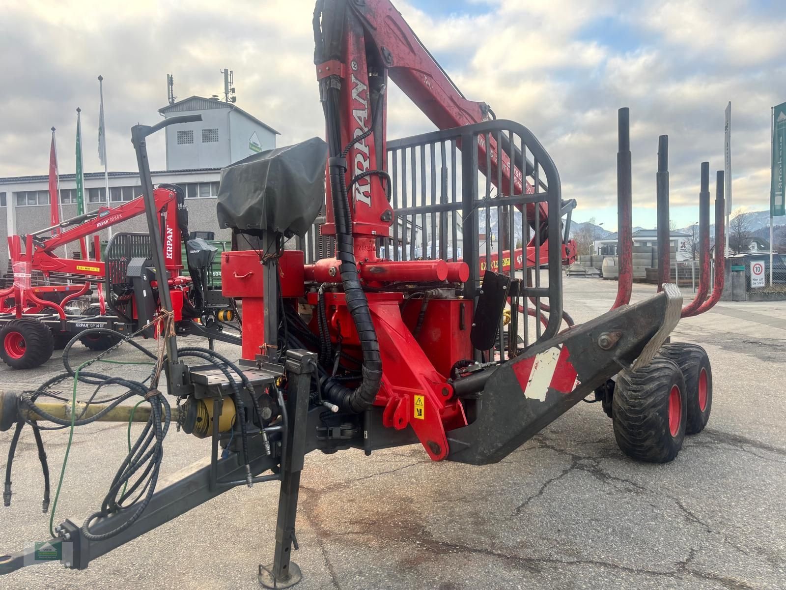 Rückewagen & Rückeanhänger типа Krpan GP 12 D / GD 7,4 K, Gebrauchtmaschine в Klagenfurt (Фотография 3)