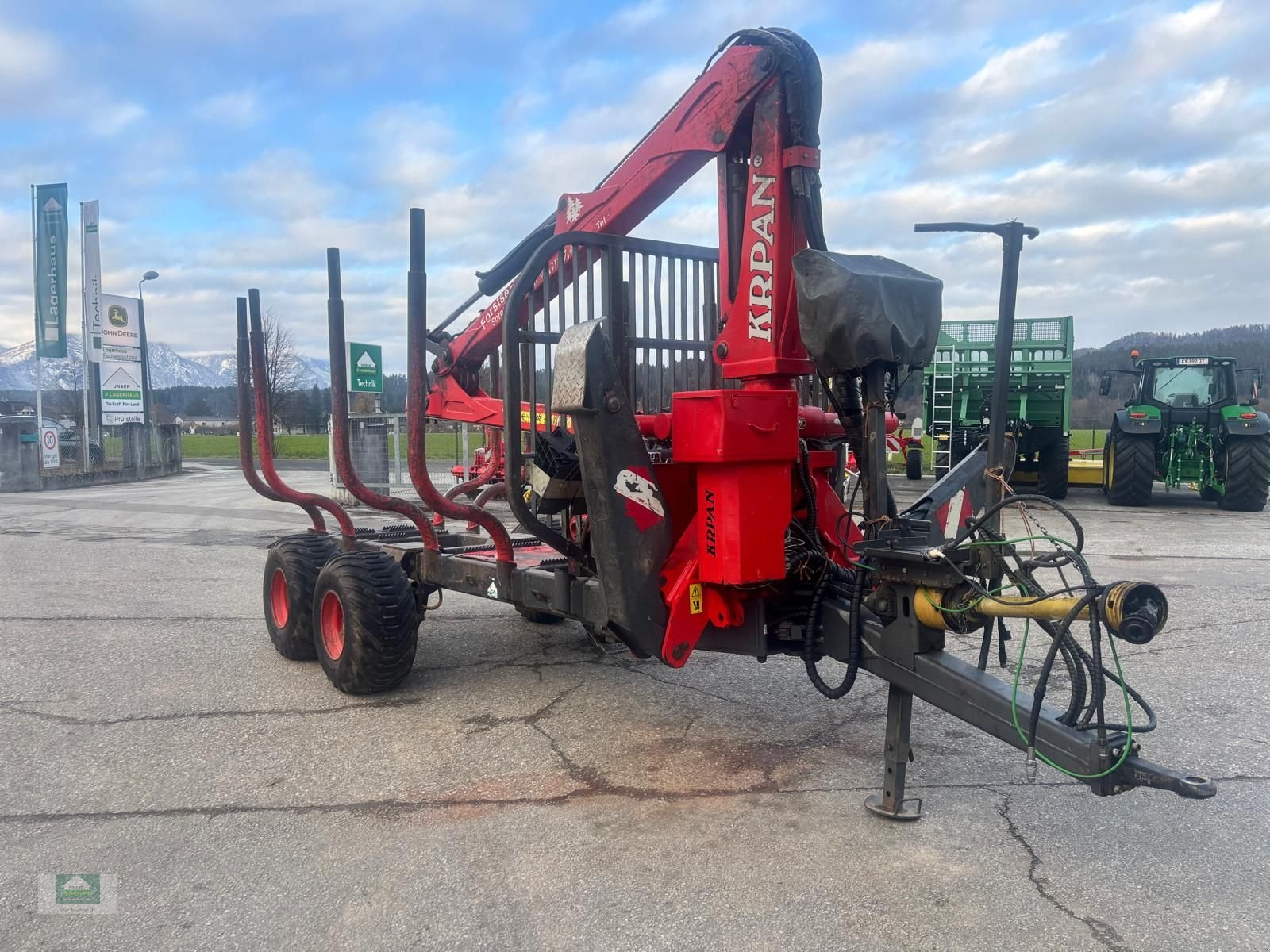 Rückewagen & Rückeanhänger типа Krpan GP 12 D / GD 7,4 K, Gebrauchtmaschine в Klagenfurt (Фотография 2)