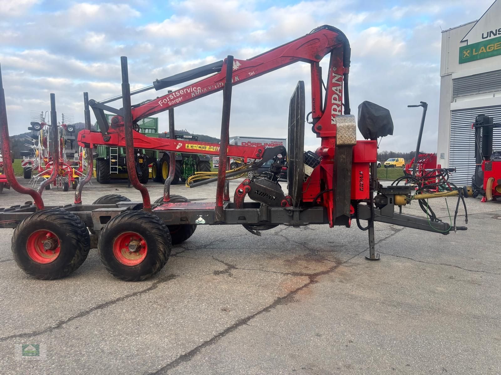 Rückewagen & Rückeanhänger типа Krpan GP 12 D / GD 7,4 K, Gebrauchtmaschine в Klagenfurt (Фотография 1)