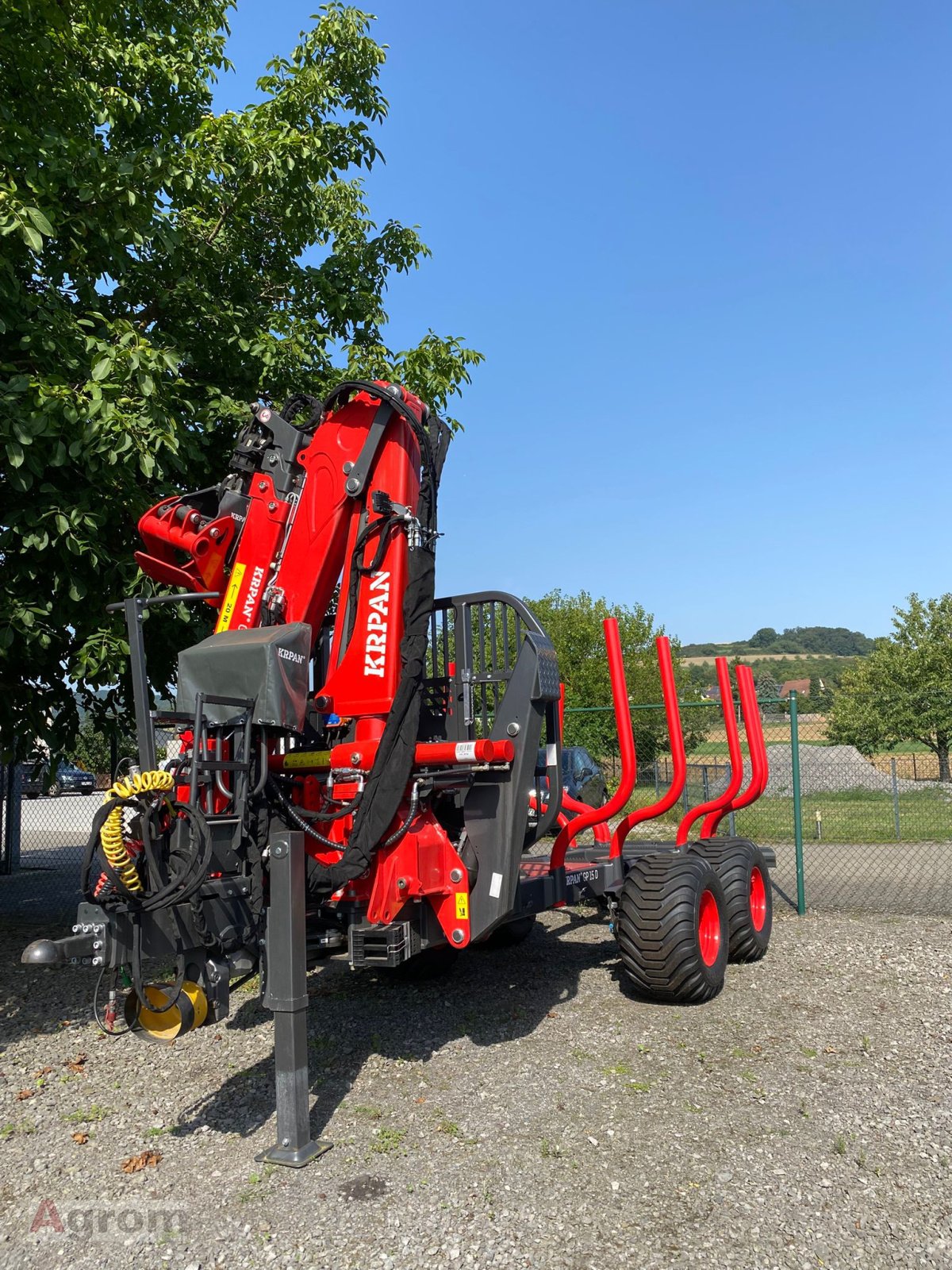 Rückewagen & Rückeanhänger от тип Krpan GP 15 D + 8,4Z Kran, Neumaschine в Meißenheim-Kürzell (Снимка 1)