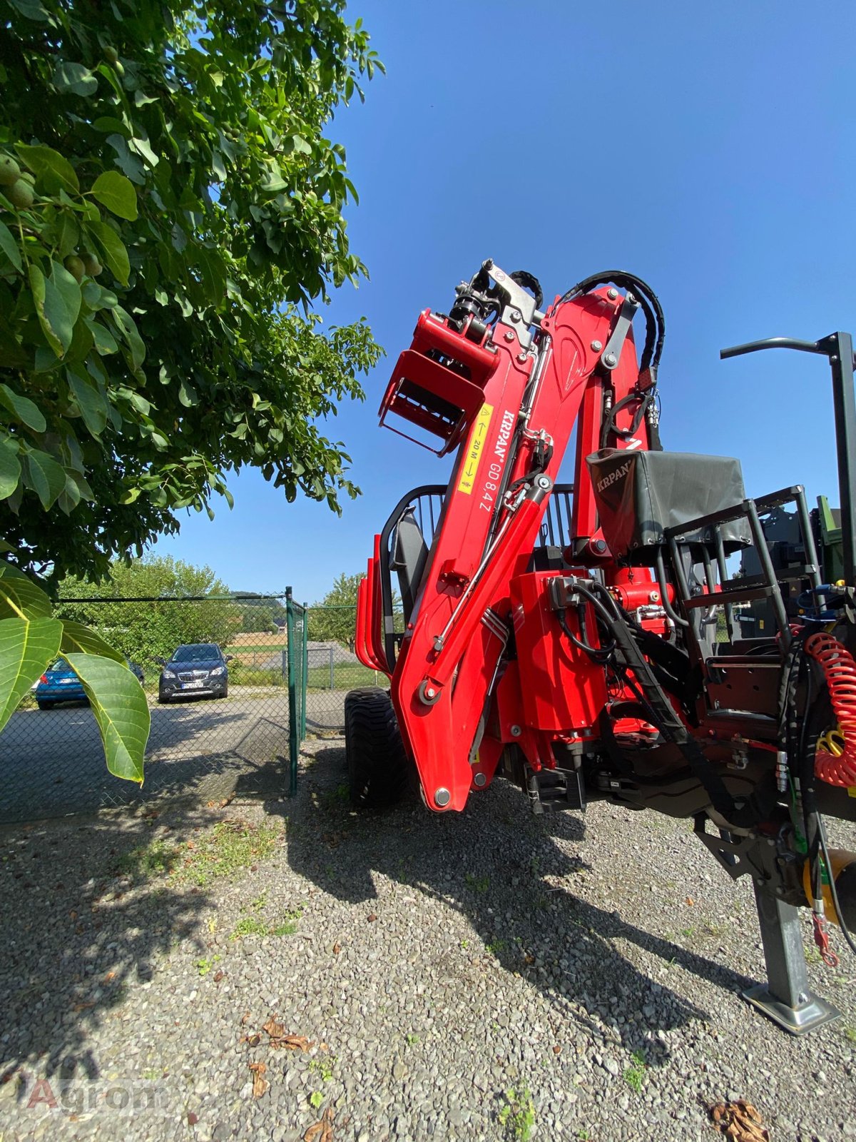 Rückewagen & Rückeanhänger от тип Krpan GP 15 D + 8,4Z Kran, Neumaschine в Meißenheim-Kürzell (Снимка 4)