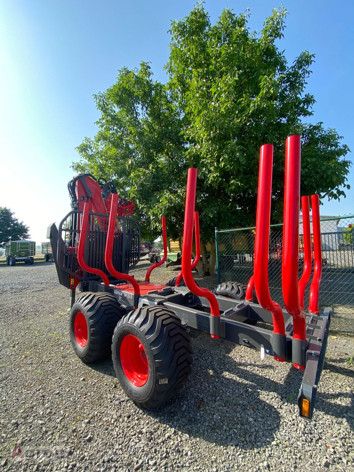 Rückewagen & Rückeanhänger от тип Krpan GP 15 D + 8,4Z Kran, Neumaschine в Meißenheim-Kürzell (Снимка 5)
