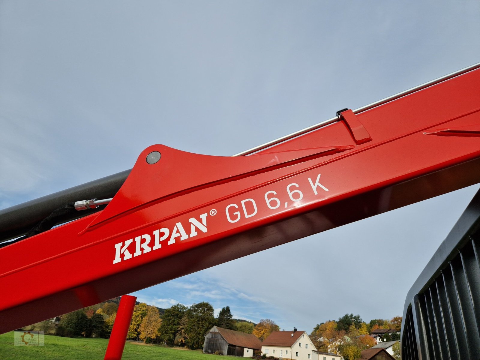 Rückewagen & Rückeanhänger a típus Krpan GP 8 DF GD 6,6 K Rückewagen Auflaufbremse Hydraulische Bremse Eigenölversorgung, Neumaschine ekkor: Tiefenbach (Kép 10)