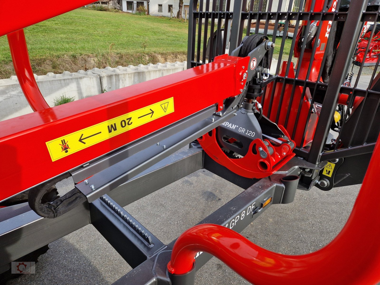 Rückewagen & Rückeanhänger del tipo Krpan GP 8 DF GD 6,6 K Rückewagen Auflaufbremse Hydraulische Bremse Eigenölversorgung, Neumaschine en Tiefenbach (Imagen 5)