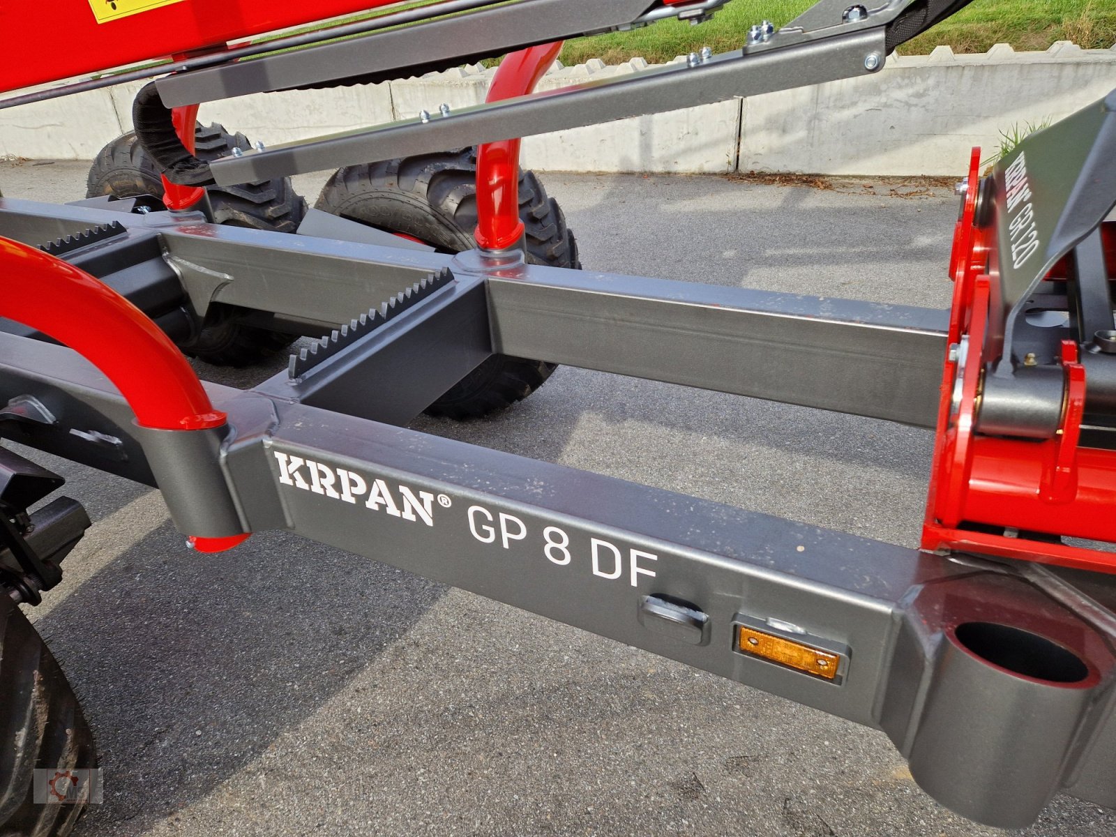 Rückewagen & Rückeanhänger del tipo Krpan GP 8 DF GD 6,6 K Rückewagen Auflaufbremse Hydraulische Bremse Eigenölversorgung, Neumaschine en Tiefenbach (Imagen 11)