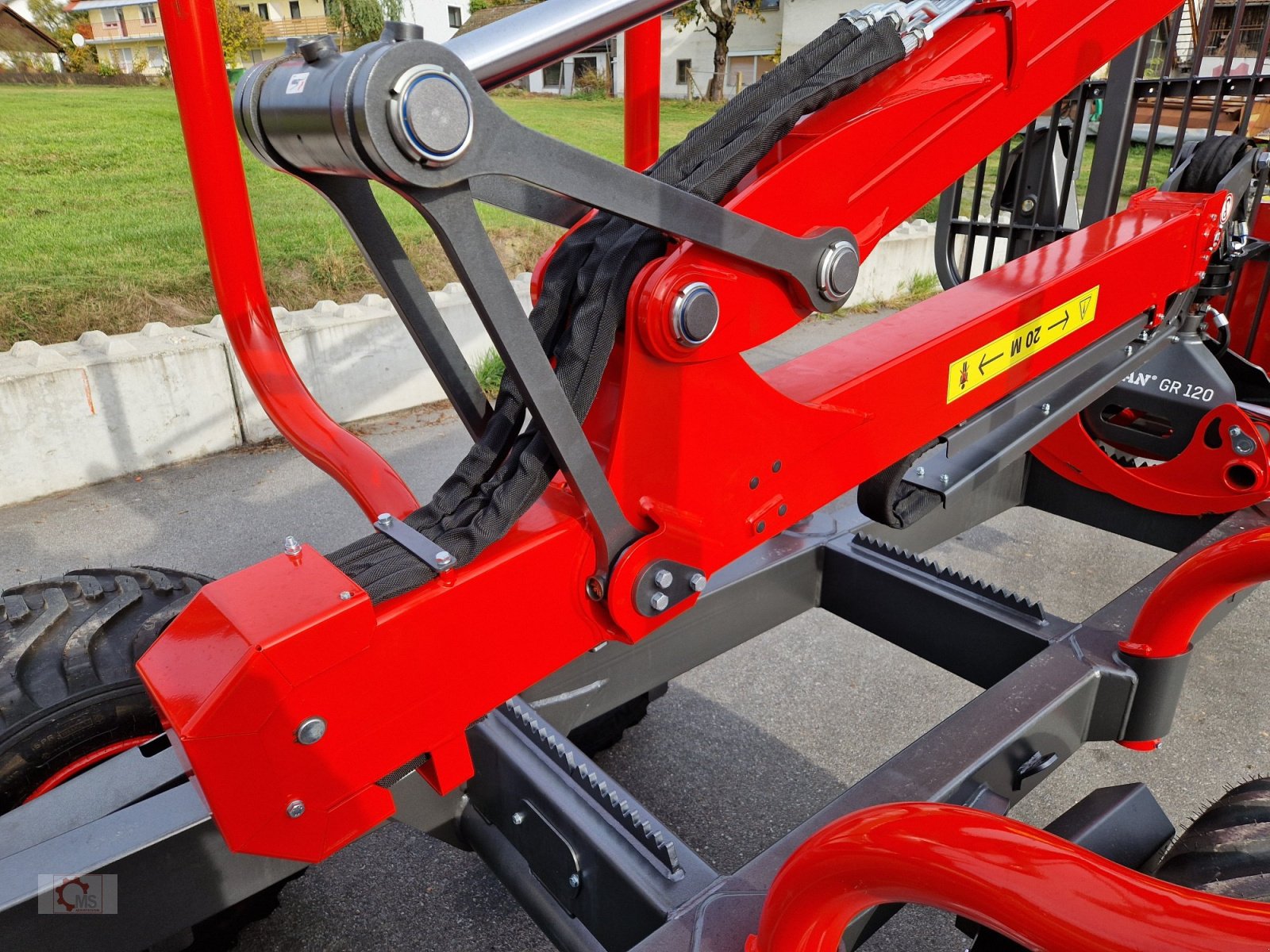 Rückewagen & Rückeanhänger del tipo Krpan GP 8 DF GD 6,6 K Rückewagen Auflaufbremse Hydraulische Bremse Eigenölversorgung, Neumaschine en Tiefenbach (Imagen 13)