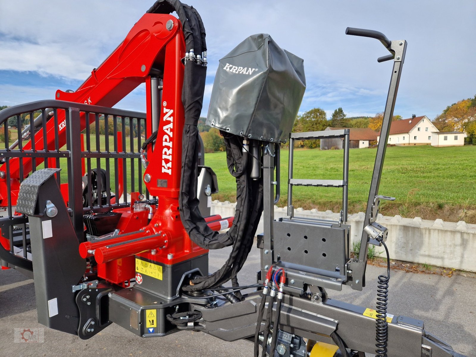 Rückewagen & Rückeanhänger del tipo Krpan GP 8 DF GD 6,6 K Rückewagen Auflaufbremse Hydraulische Bremse Eigenölversorgung, Neumaschine en Tiefenbach (Imagen 17)