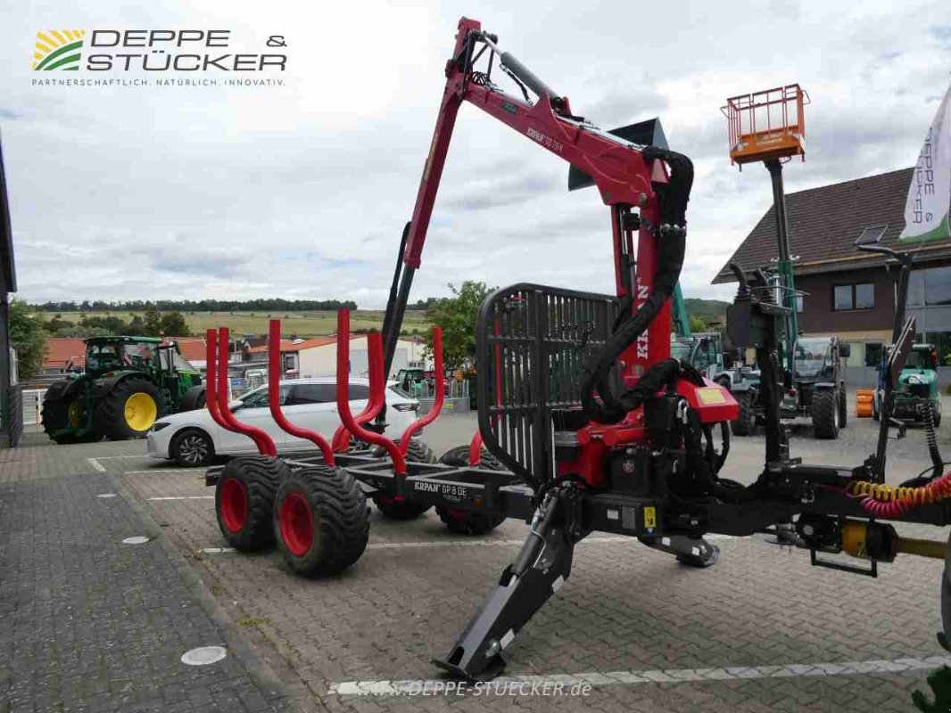 Rückewagen & Rückeanhänger Türe ait Krpan GP 8 DF + GD 7,6 K, Gebrauchtmaschine içinde Lauterberg/Barbis (resim 4)