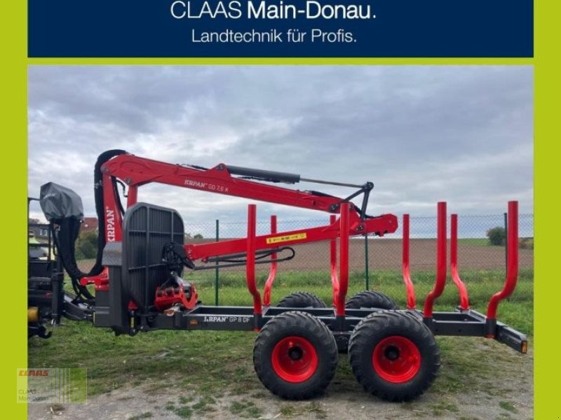 Rückewagen & Rückeanhänger typu Krpan GP 8 DF, Neumaschine w Schlüsselfeld (Zdjęcie 1)