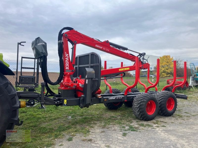 Rückewagen & Rückeanhänger типа Krpan GP 8 DF, Neumaschine в Schlüsselfeld (Фотография 4)
