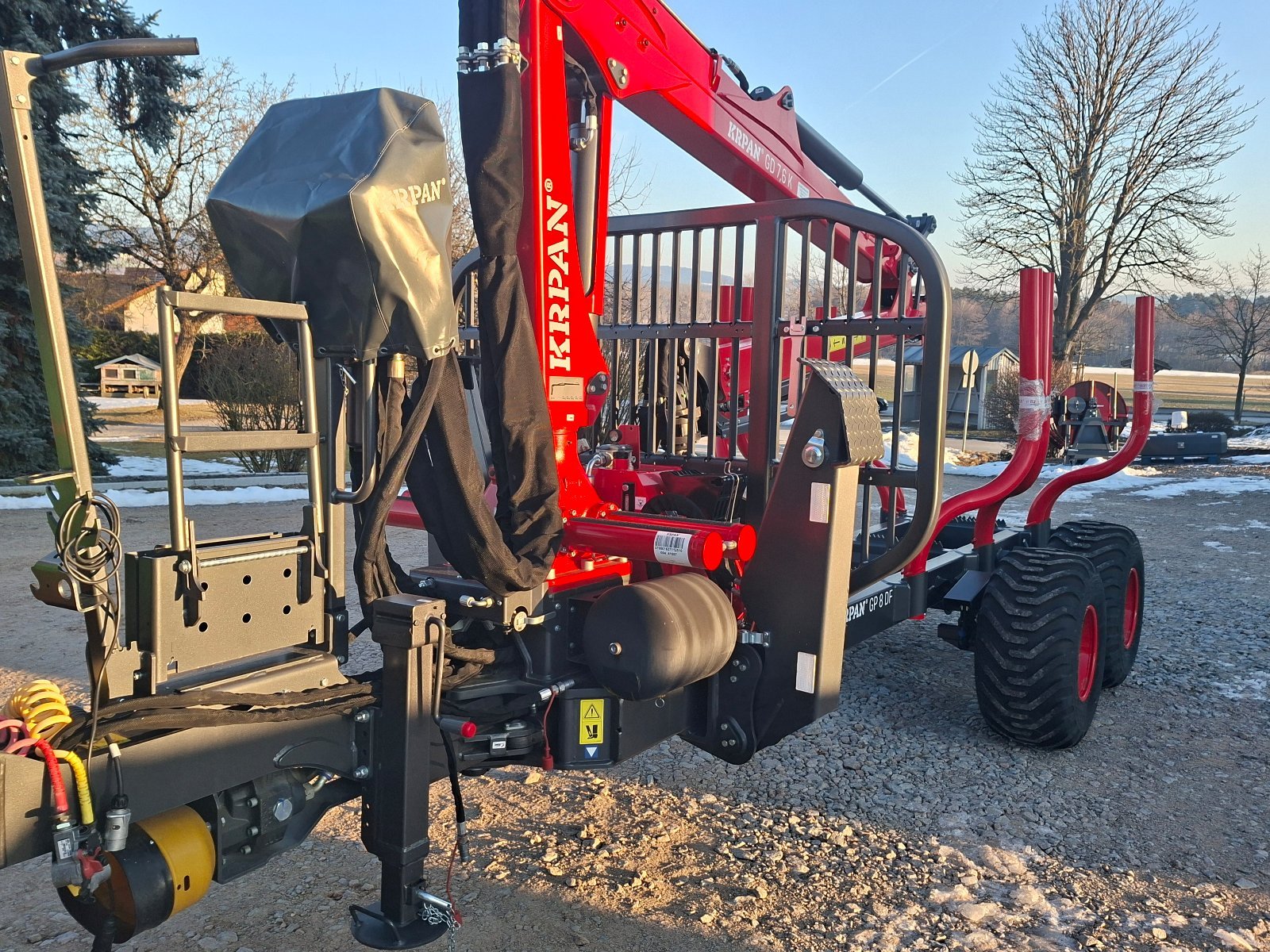 Rückewagen & Rückeanhänger del tipo Krpan GP 8 DF, Neumaschine In Cham (Immagine 4)