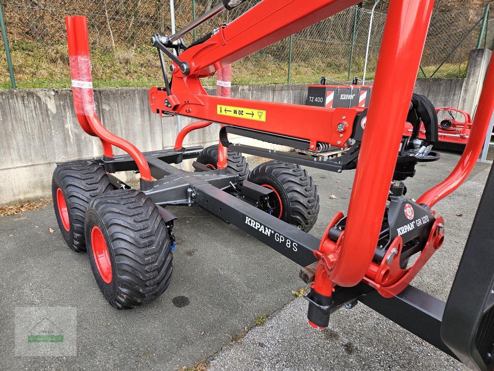 Rückewagen & Rückeanhänger типа Krpan GP 8S, Neumaschine в Wies (Фотография 4)