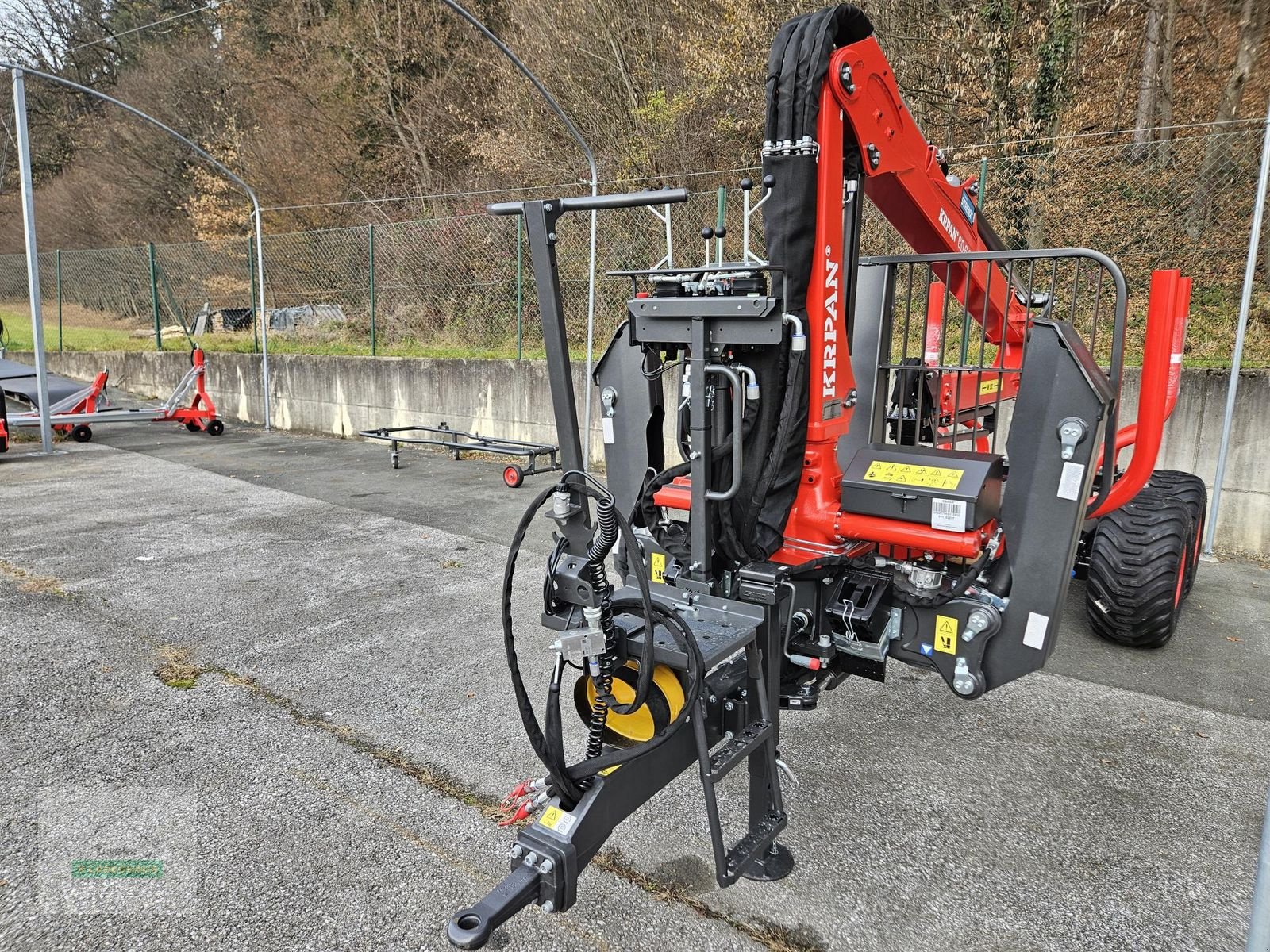 Rückewagen & Rückeanhänger типа Krpan GP 8S, Neumaschine в Wies (Фотография 6)