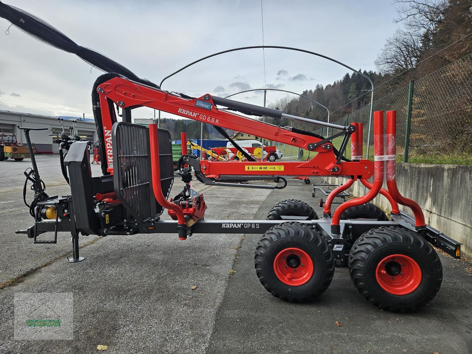 Rückewagen & Rückeanhänger типа Krpan GP 8S, Neumaschine в Wies (Фотография 1)